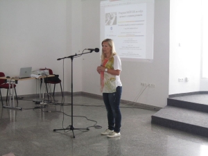 Vodja projekta Sožitje, ga. Vesna Marinko