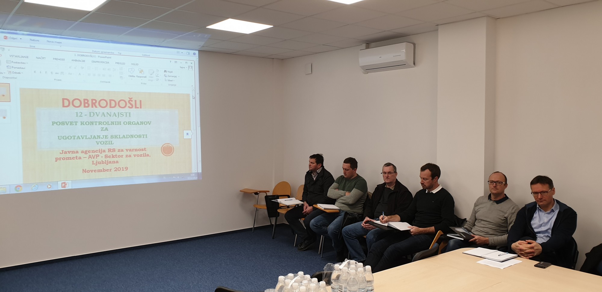 POSVET KONTROLNIH ORGANOV ZA UGOTAVLJANJE SKLADNOSTI VOZIL – november 2019