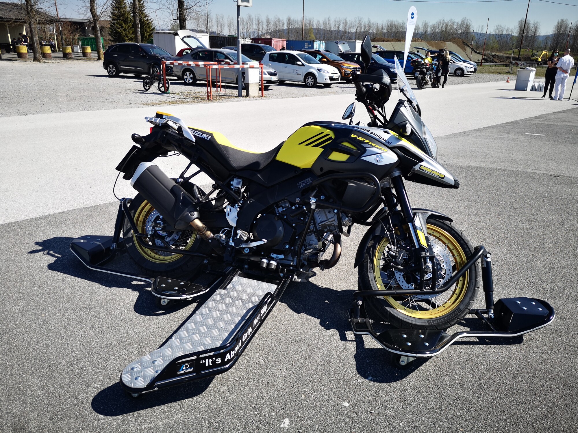 Naprava Skidbike