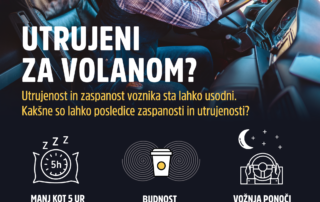 Utrujenost za volanom TV