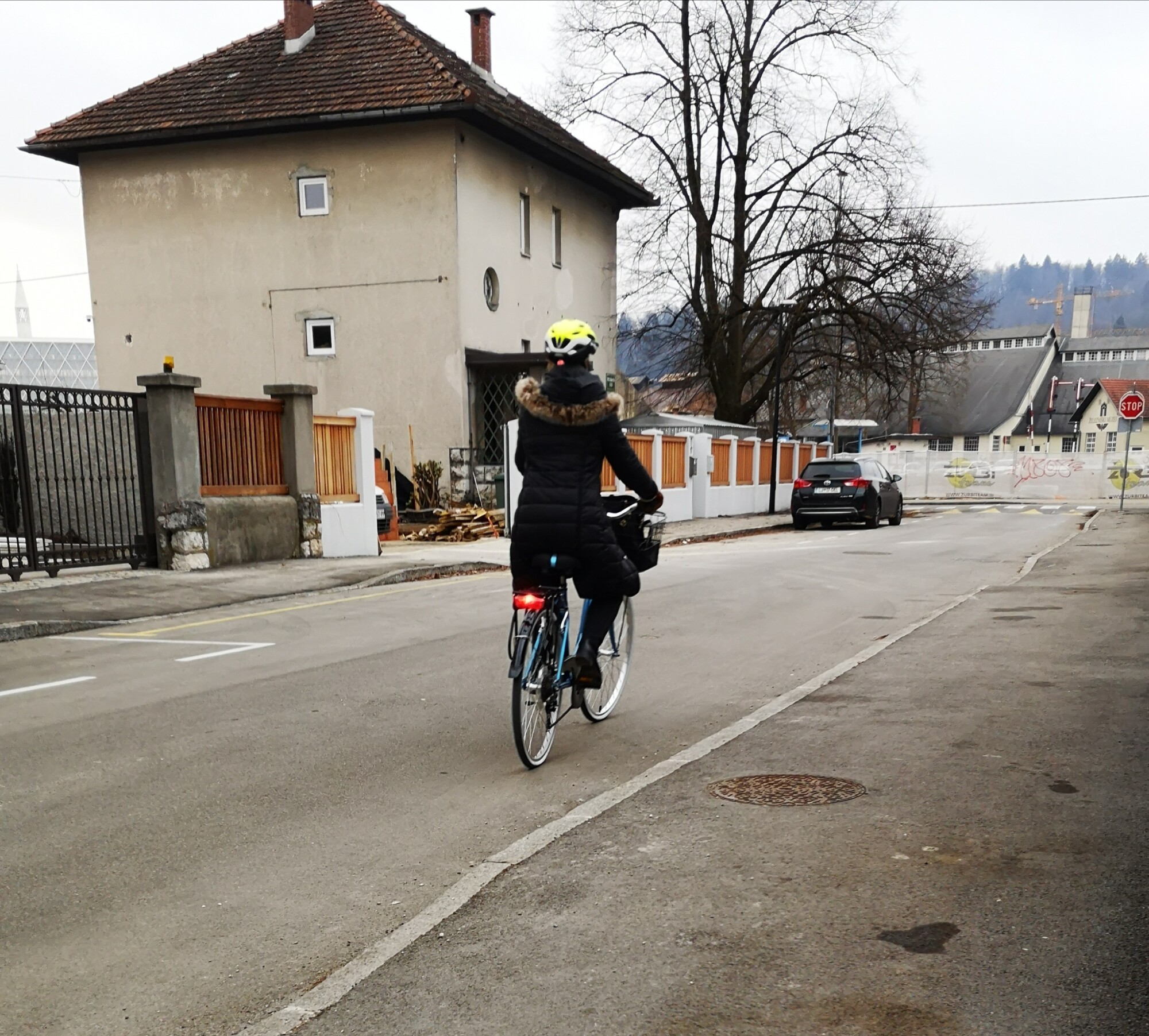 Zimsko kolesarjenje v službo