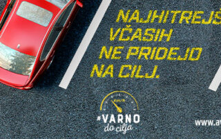 Začenja se prva letošnja preventivna akcija za zmanjševanje hitrosti na naših cestah