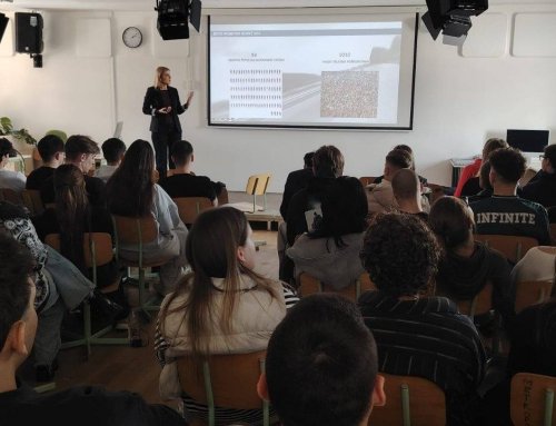 Na Srednji medijski in grafični šoli v Ljubljani začeli z delavnicami Vozimo pametno