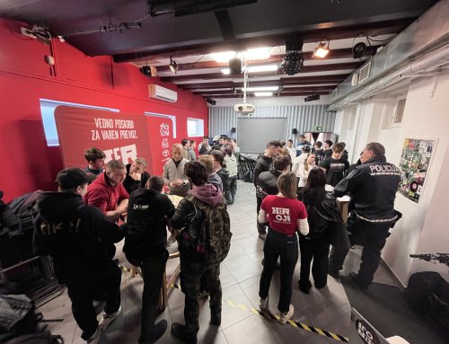 Mladi in odločevalci Primorsko-notranjske regije združeni za varne ceste