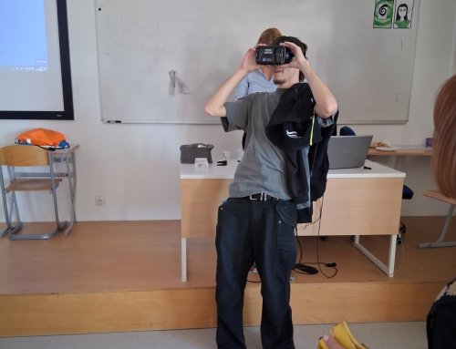 Delavnice Vozimo pametno za dijake v Kamniku