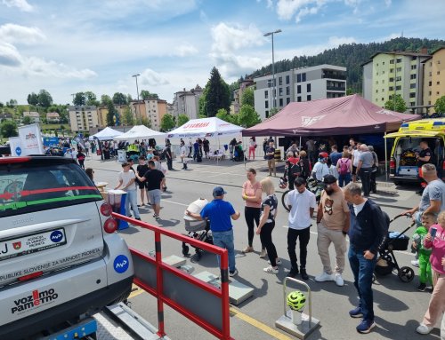 AVP na dogodku Varno na motor 2026 v Litiji