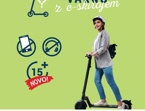 E-skiroji: priročna mobilnost, ki zahteva odgovorno vožnjo