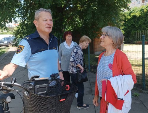 Preventivna delavnica za starejše kolesarje in uporabnike e-koles v Murski Soboti