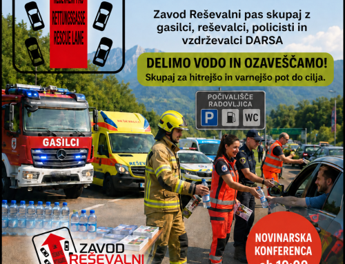Dogodek za medije Reševalni pas rešuje življenja!
