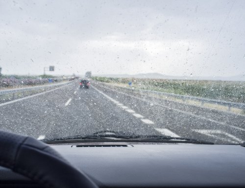 Neurje na poti: kako varno ravnati za volanom
