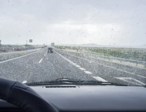 Neurje na poti: kako varno ravnati za volanom