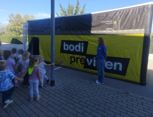 Začasna šolska ulica v Šentjerneju v znamenju prometne varnosti