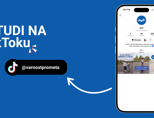 AVP odslej tudi na TikToku