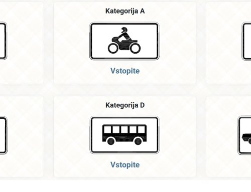 Aplikacija za pripravo na teoretični del vozniškega izpita ponovno dostopna